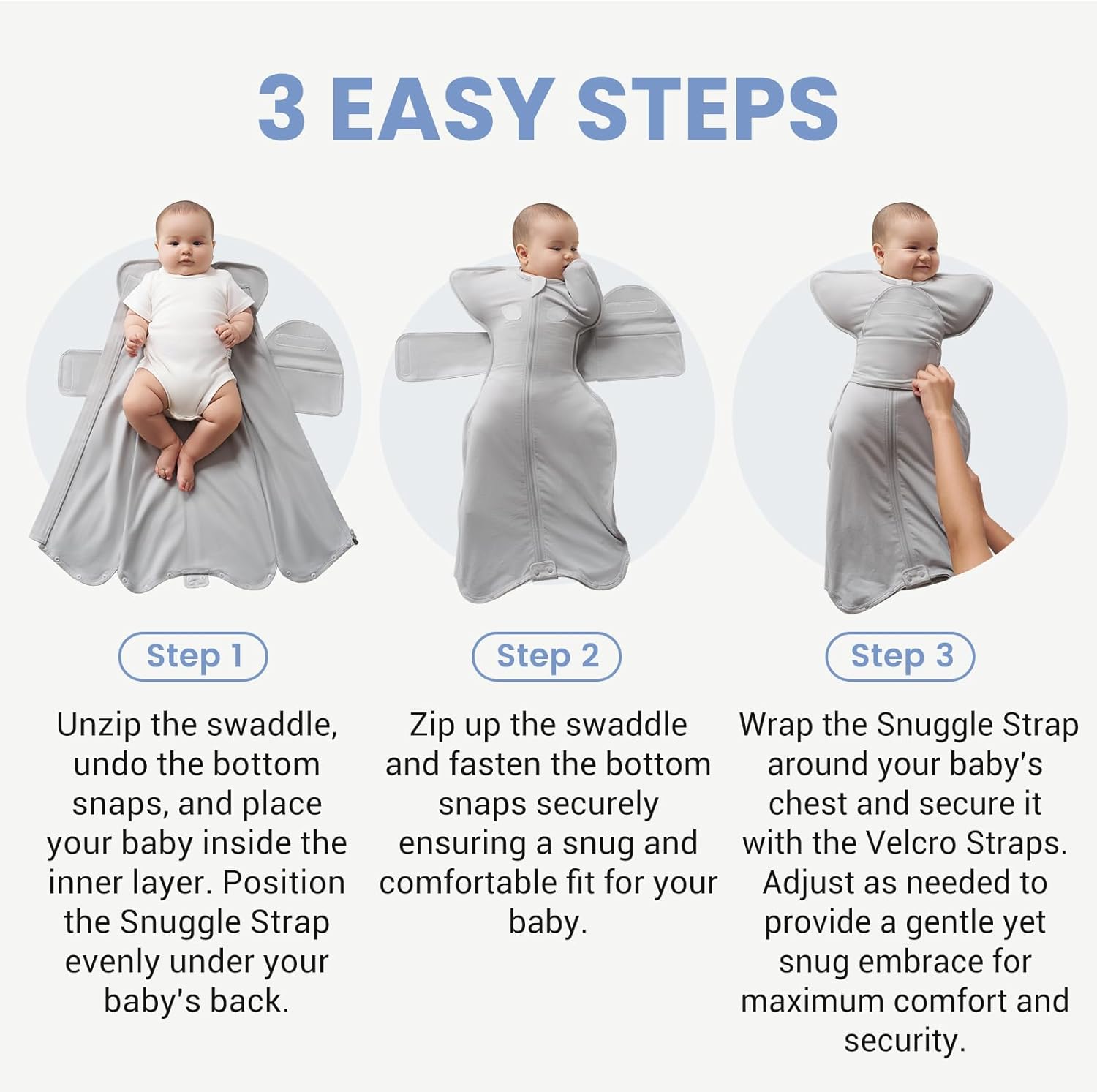 Slumber Buddy Swaddle for 3-6 Months