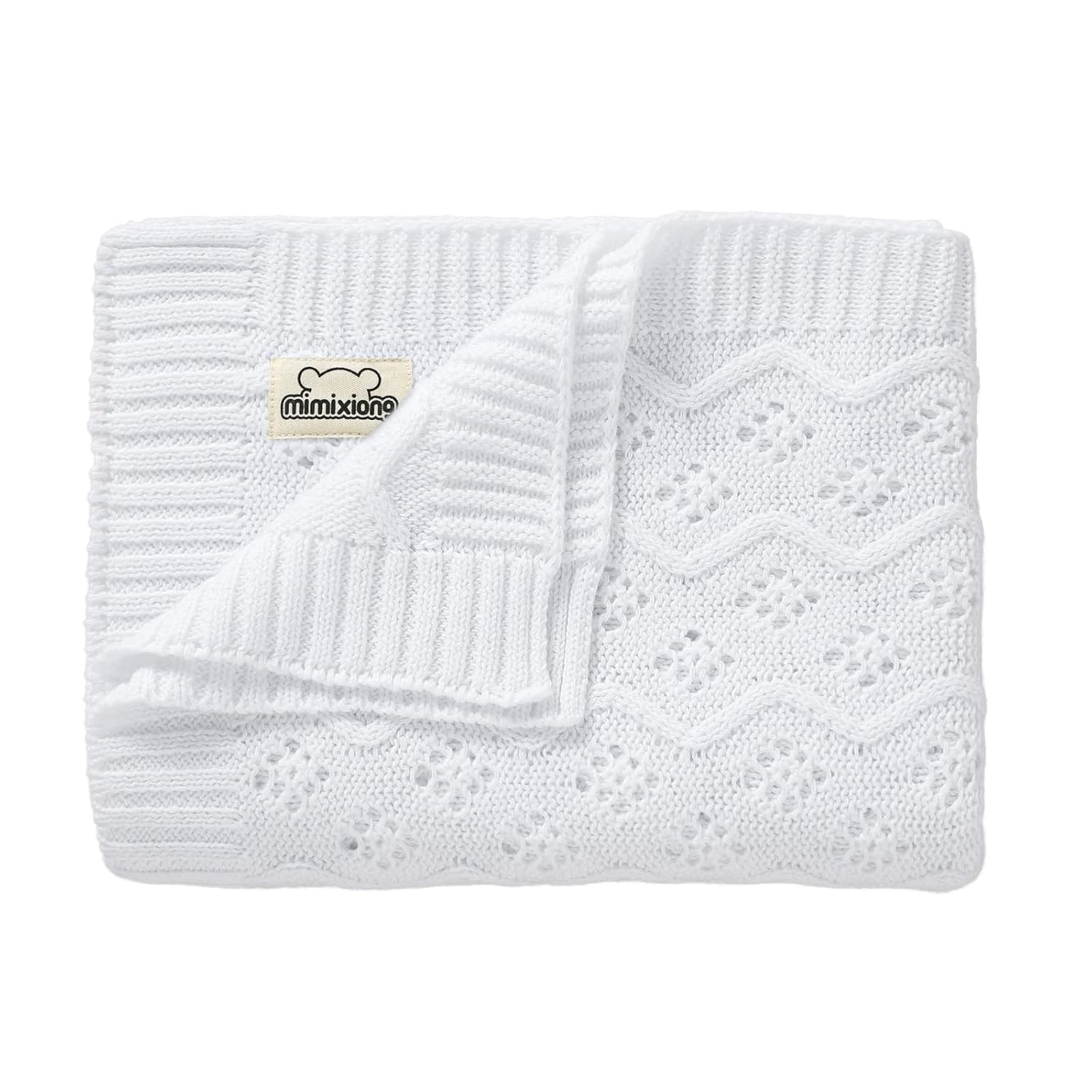 Mimixiong Soft Baby Swaddle Blanket 40x30 Inches