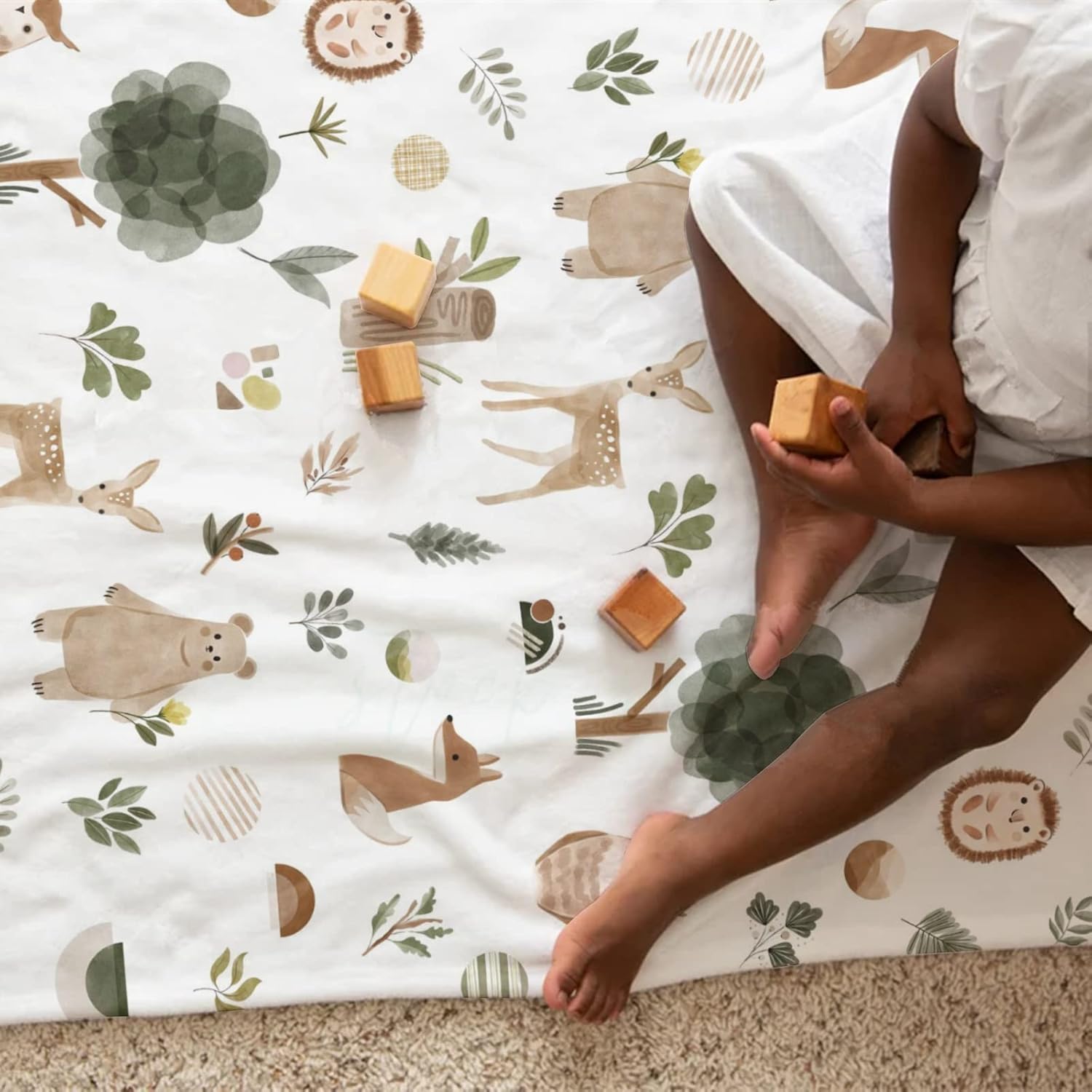 HawSkgFub Flannel Fleece Baby Blanket for All Seasons