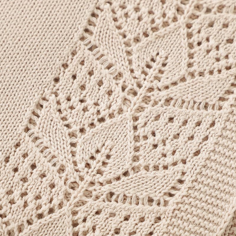 LAWKUL Cotton Cellular Blanket for Baby 100x80cm