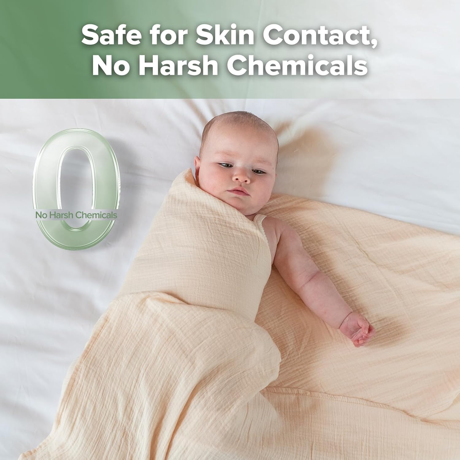 Haakaa Cotton Swaddle Blankets for Newborns
