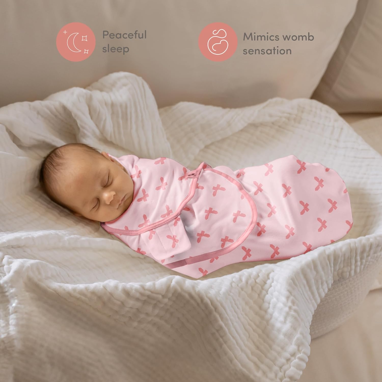 Sweety Fox 3-Pack Organic Baby Sleep Sacks