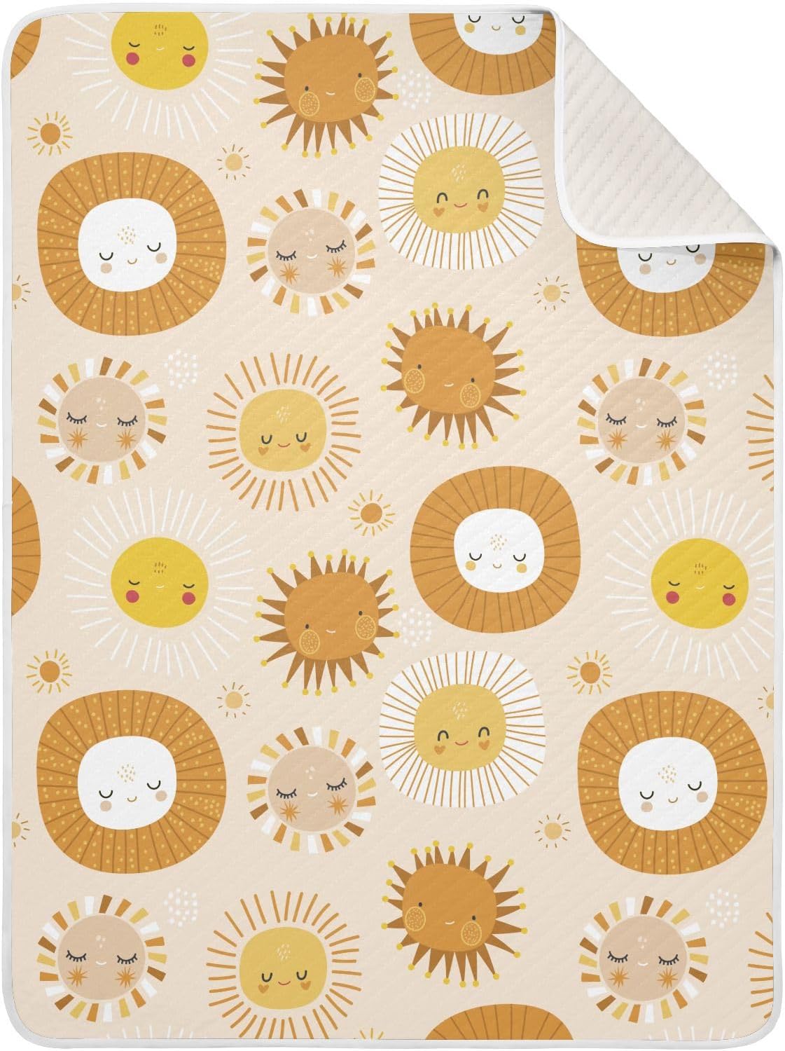 KICPOAY Swaddle Blanket - Soft Cotton Muslin Baby Blanket 30x40 Inch