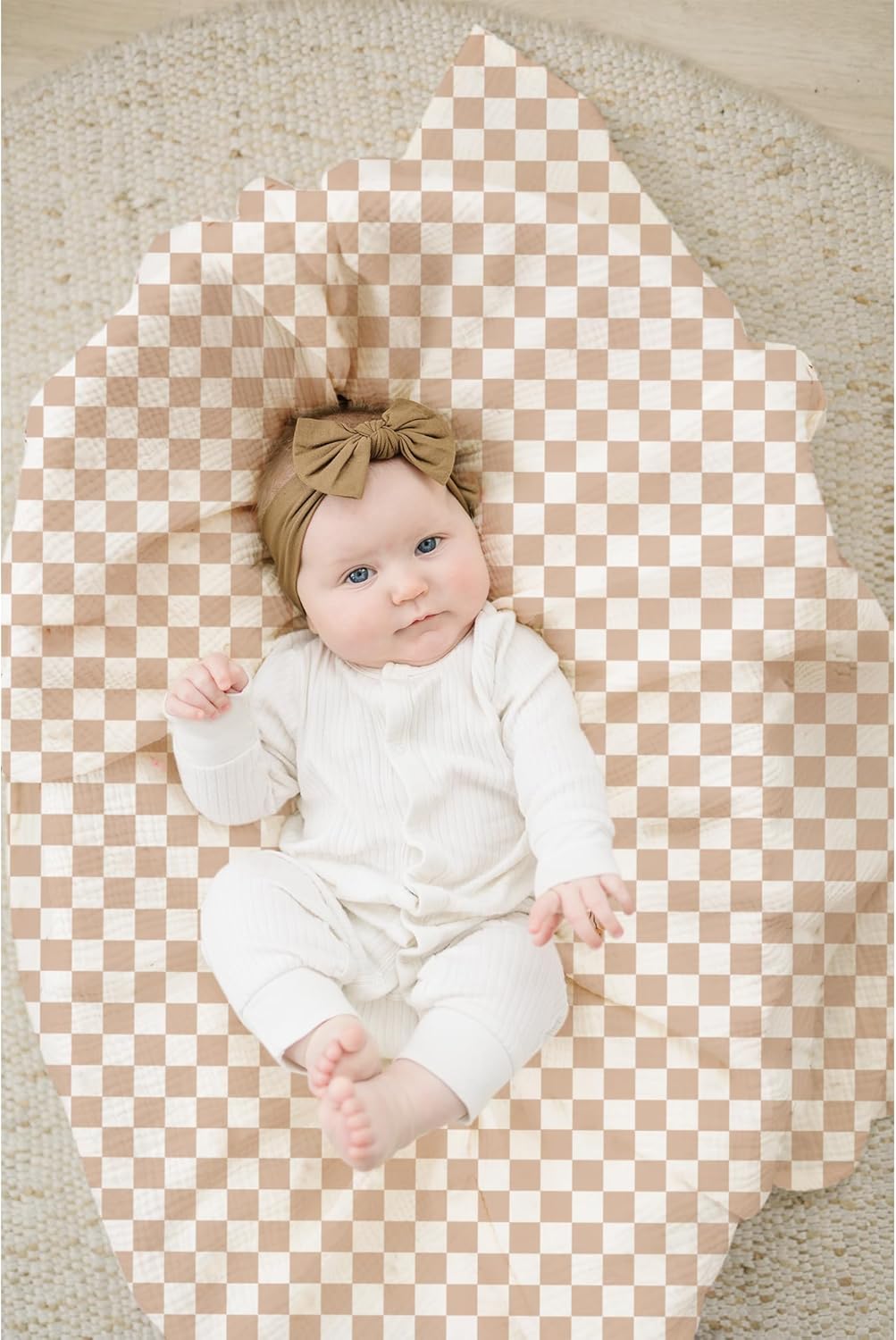 Konssy 3 Pack Muslin Swaddle Blankets for Newborn 1