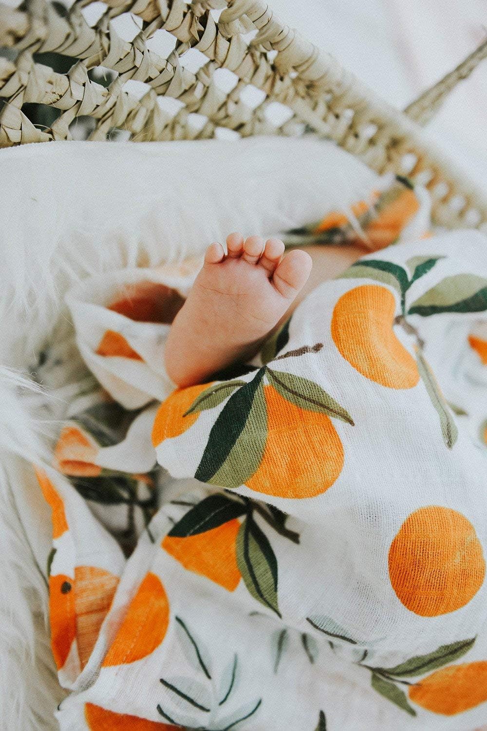 Clementine Kids Muslin Swaddles - Soft Reusable and Cozy