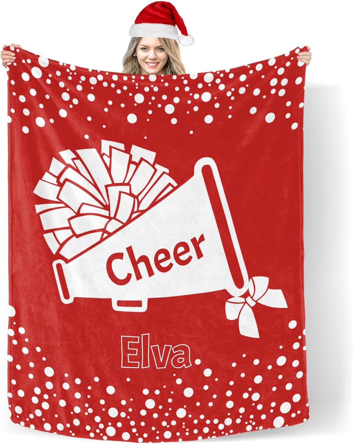 Custom Blanket with Name Text for Baby Shower Gift 30X40inch