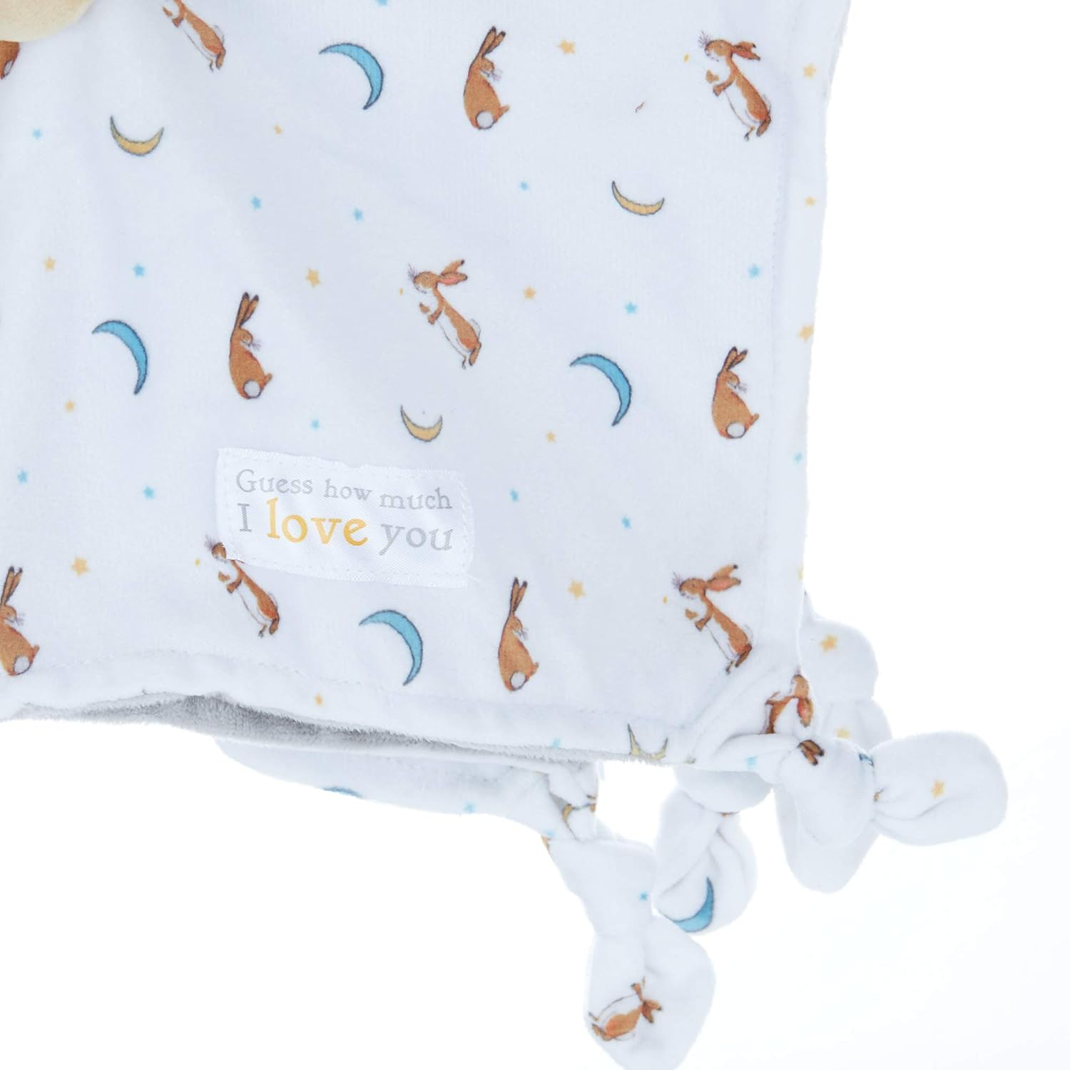 Guess How Much I Love You Plush Lovey Blanket 14 Inches