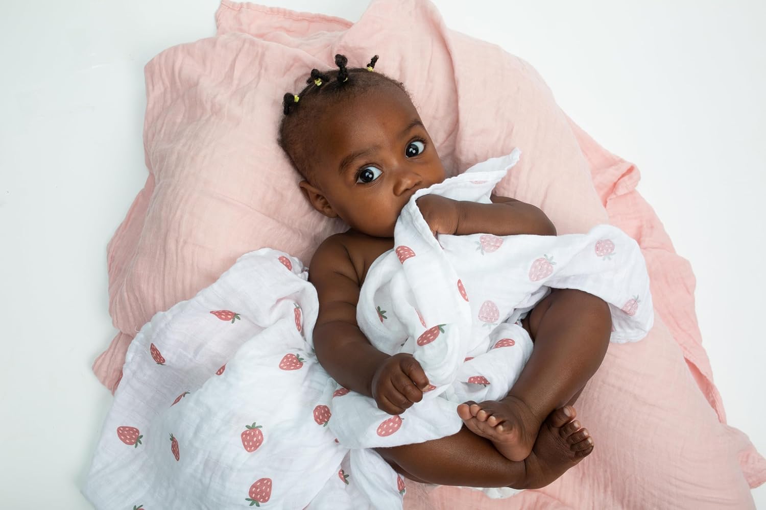 Lulujo Baby Swaddle Blankets 2-Count Set