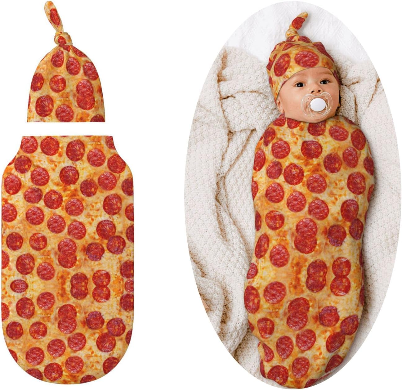 Figtihw Candy Swaddle Blanket for Newborn Baby Girls Boys 1