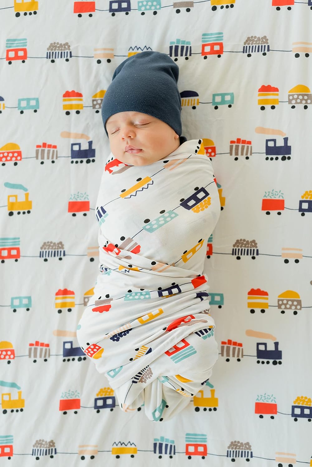 ADDISON BELLE Baby Swaddle Blanket - 47 x 47 Muslin Cotton