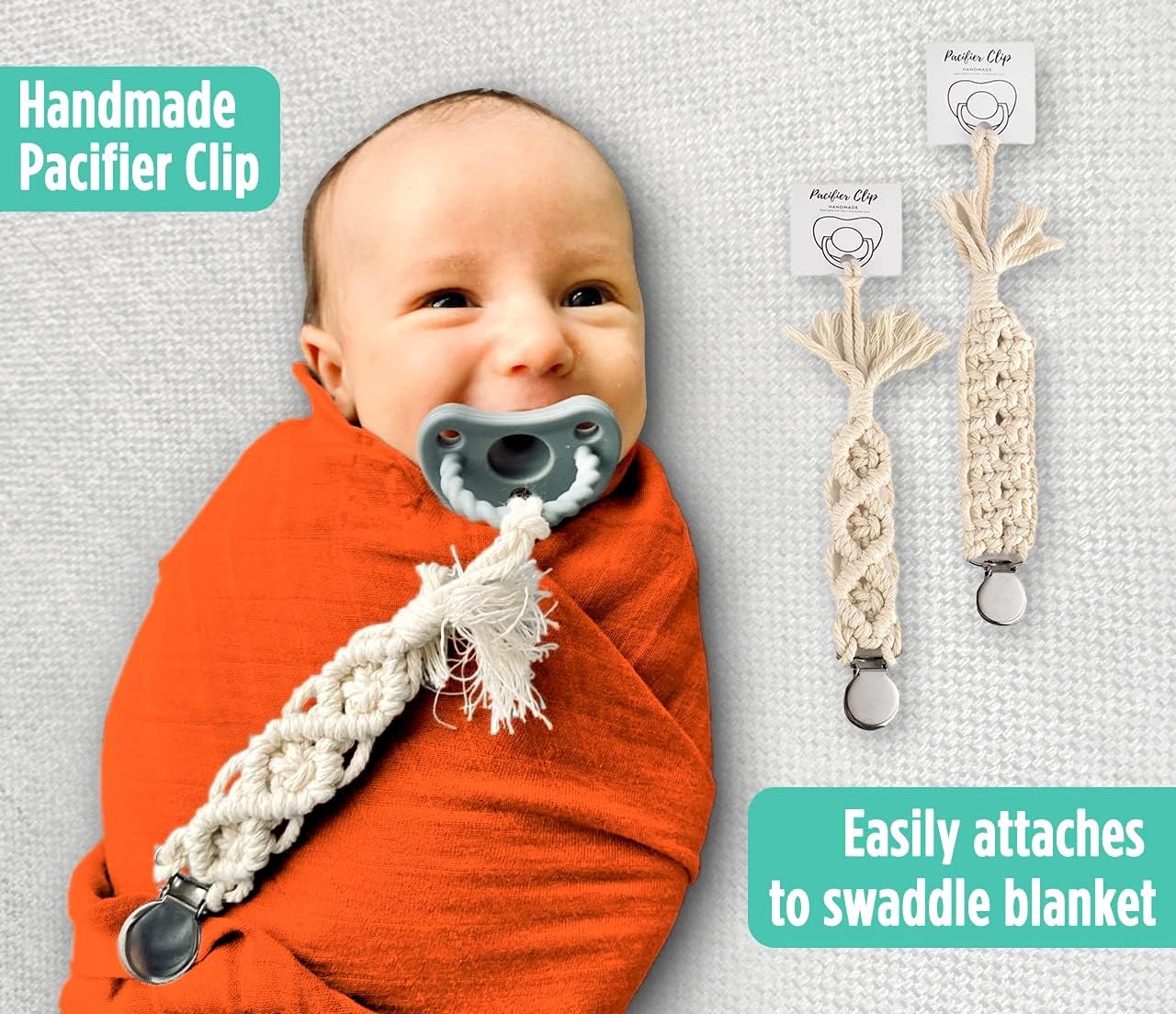 3-Pack Muslin Swaddle Blankets - Neutral Unisex for Newborns