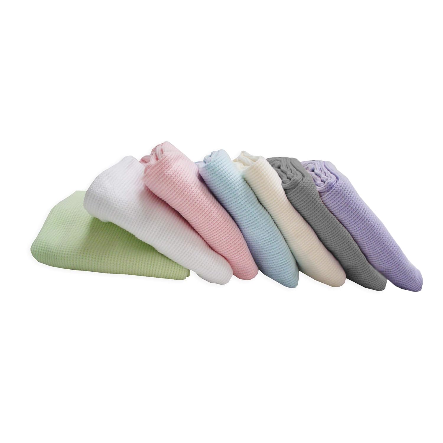 American Baby Company 100 Cotton Thermal Swaddle Blanket 30 x 40