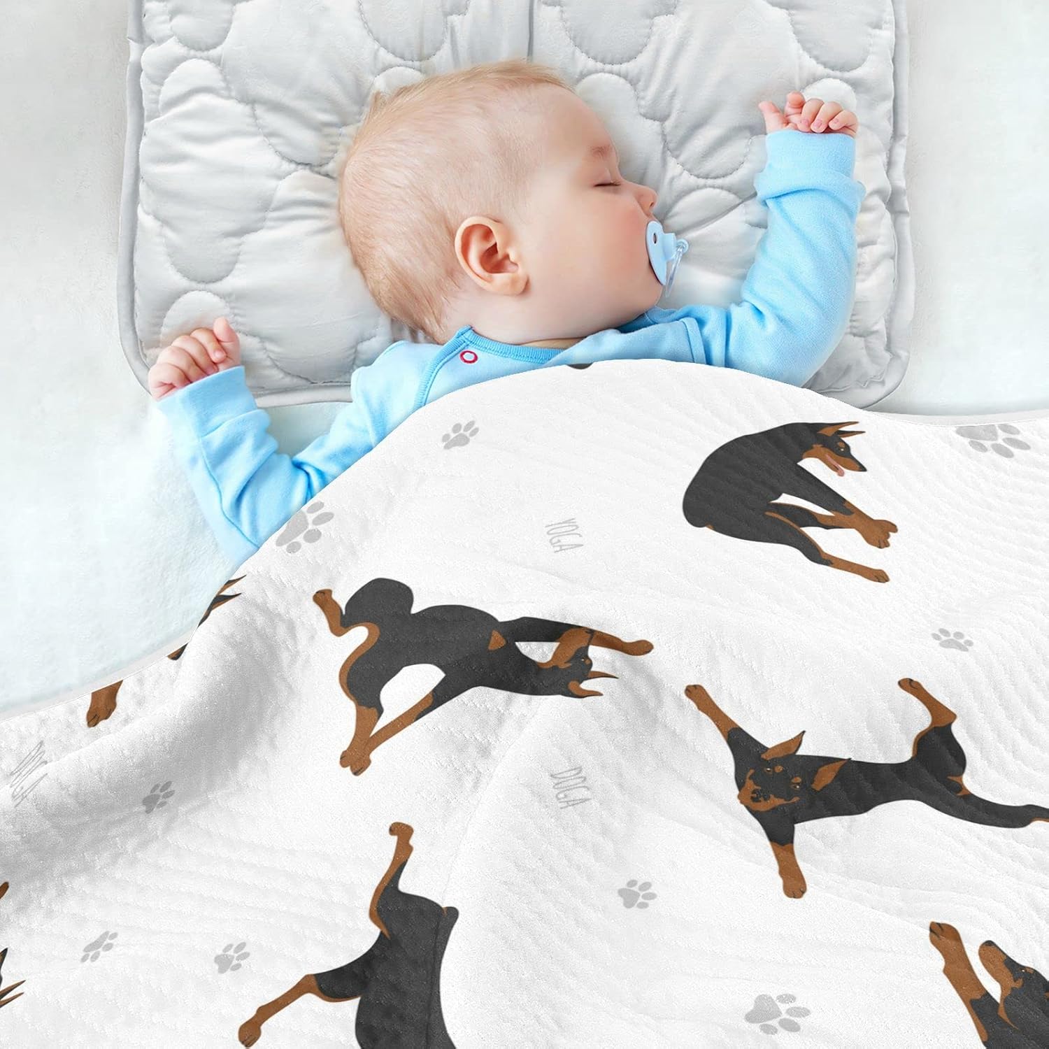 Soft Cotton Swaddle Blanket for Infants and Toddlers