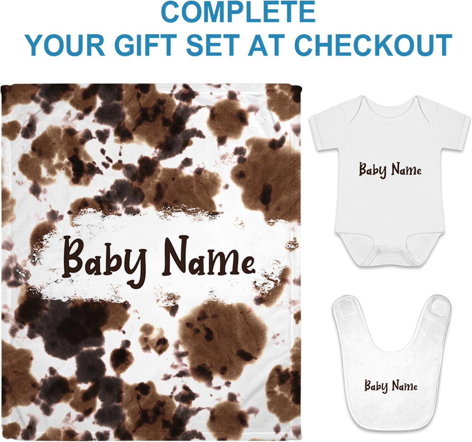 Hyturtle Personalized Baby Blanket with Name