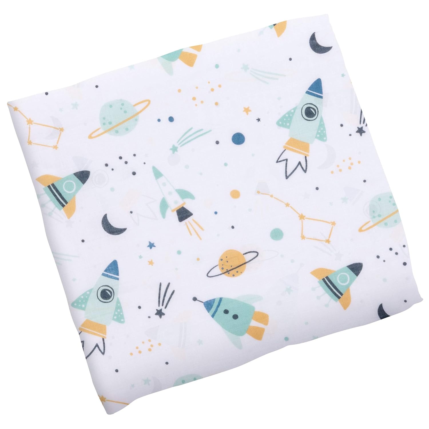 Stephen Joseph Muslin Swaddle Blanket for Baby