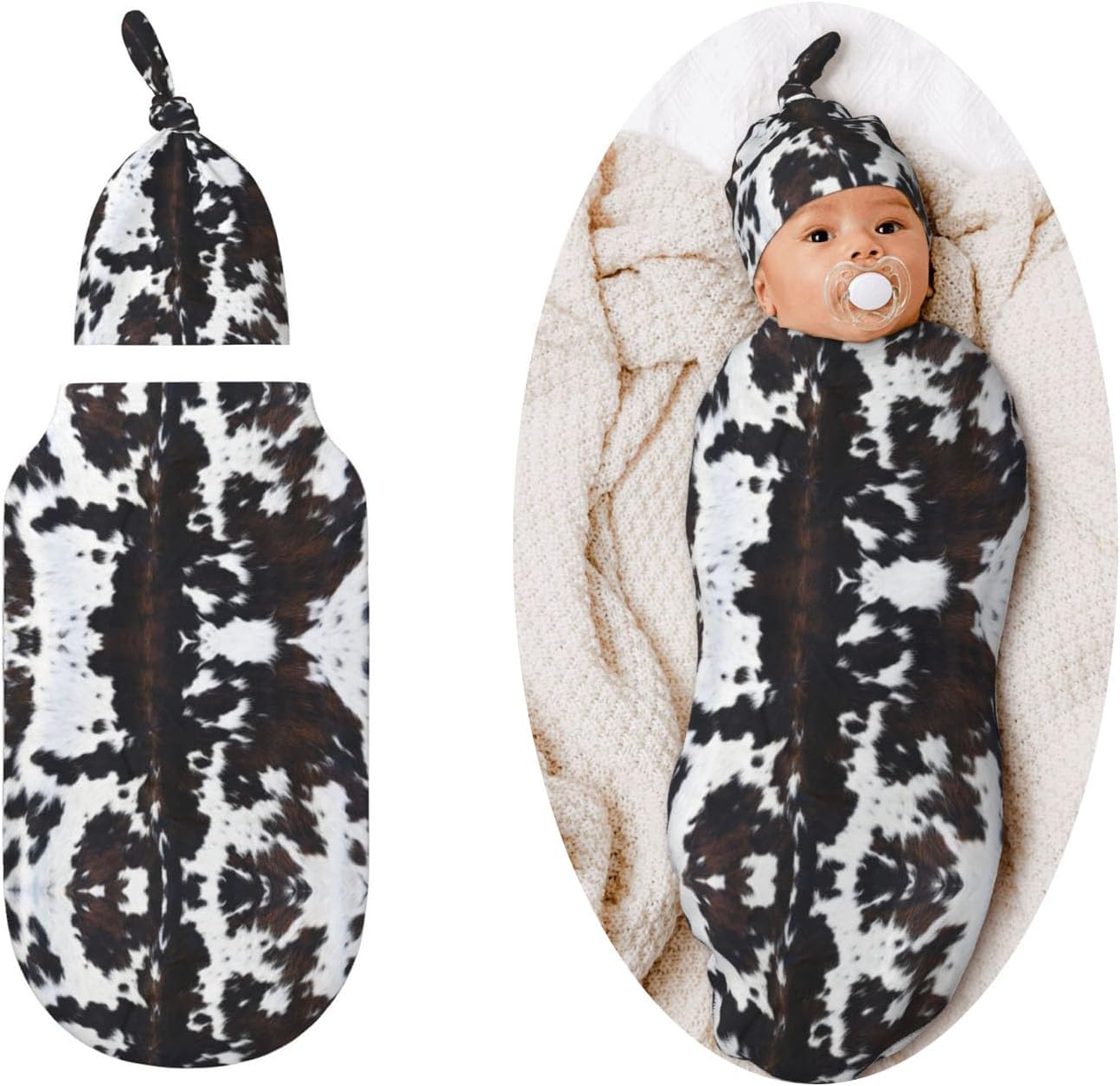 Figtihw Candy Swaddle Blanket Newborn Wrap for Baby Girls Boys
