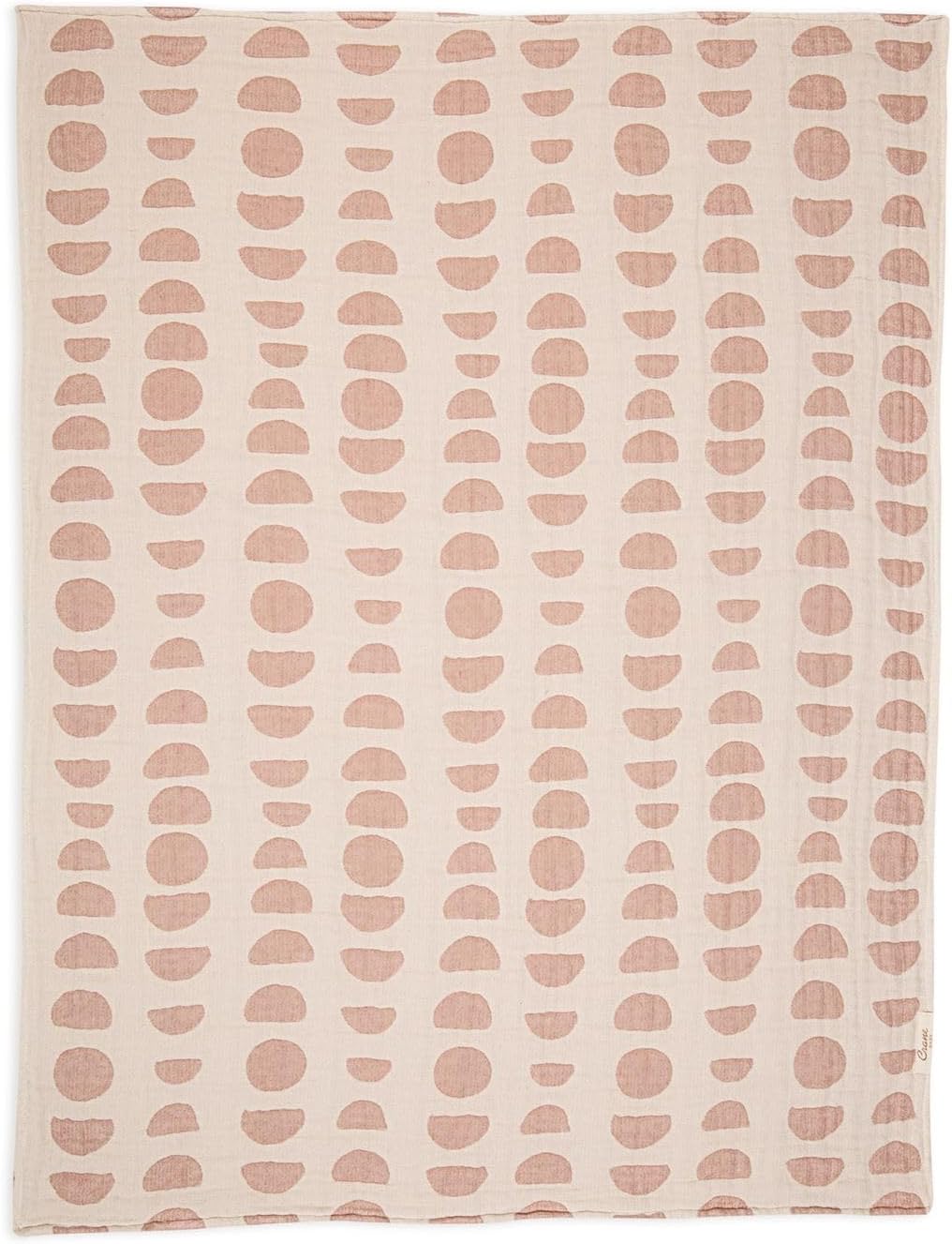 Crane Baby Moon Phase Cotton Blanket 30x40