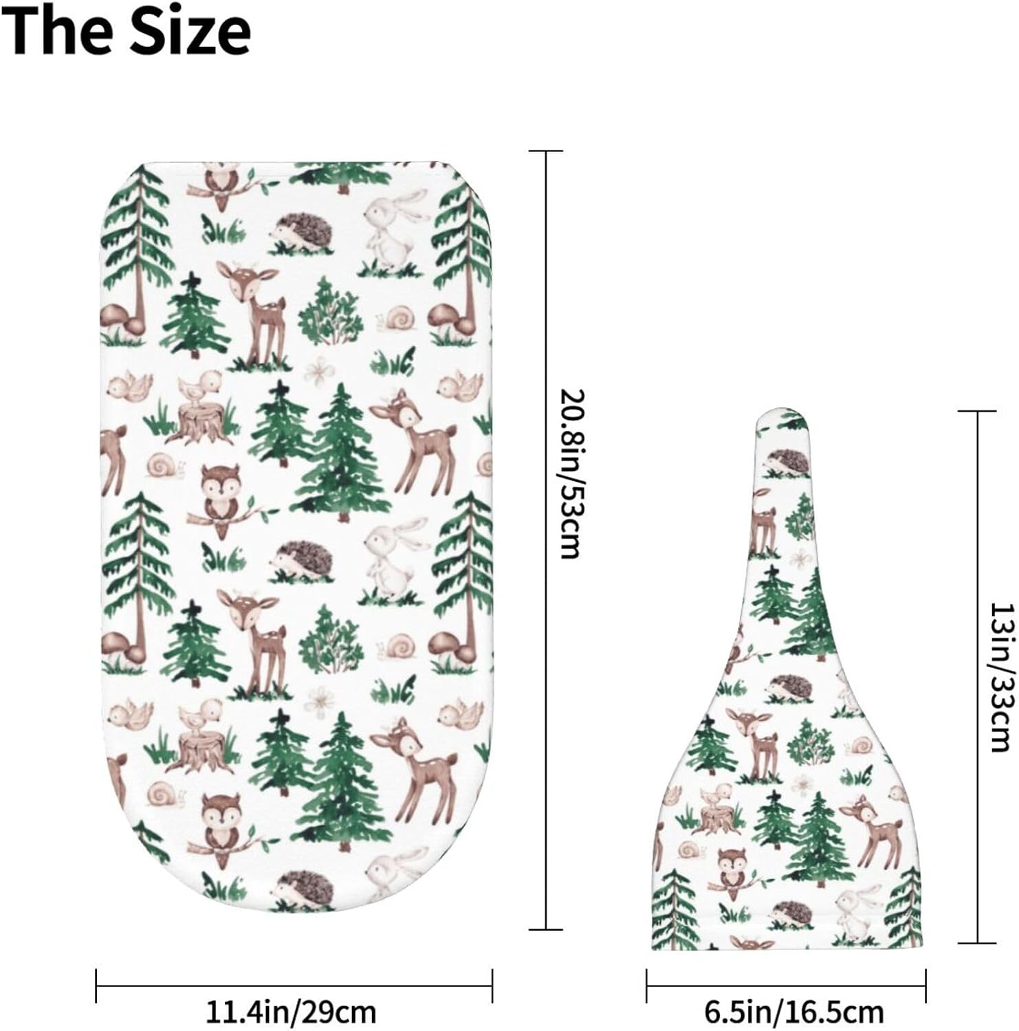 Sozzjile Deer Swaddle Blanket with Beanie Set