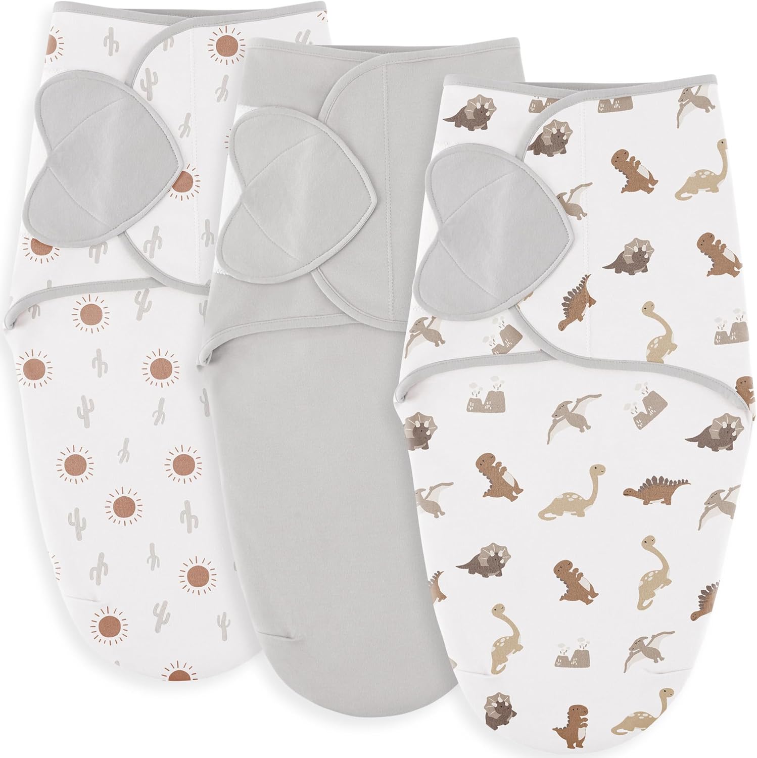 Susurration Swaddles - 3 Pack 100 Cotton Sleep Sacks