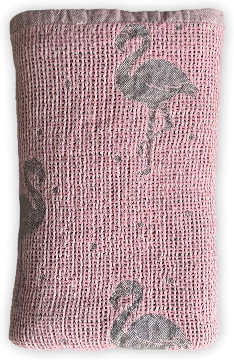 LeylAri Toddler Crib Blanket - Flamingo