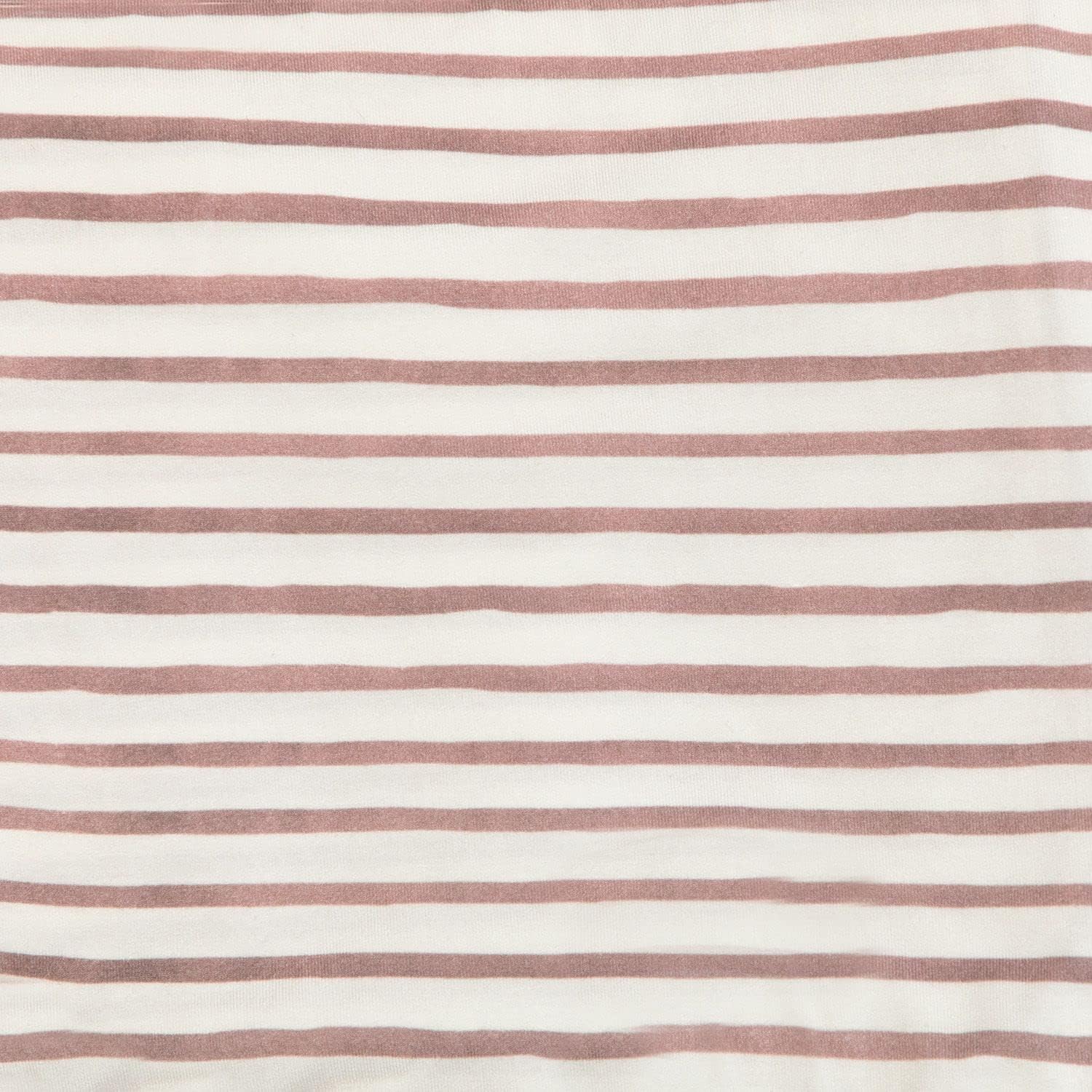 Freshly Picked Swaddle Blanket with Rose Stripes 1