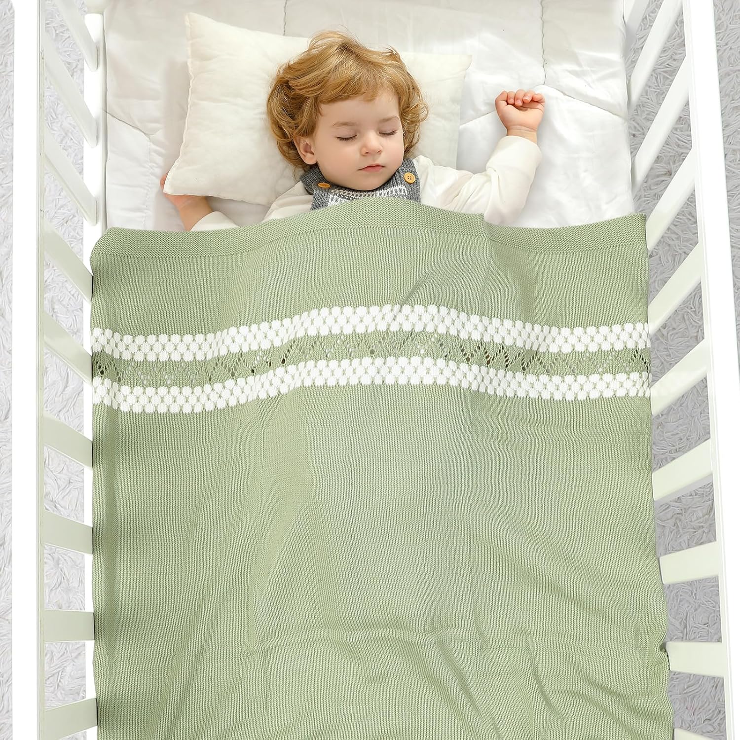 Mimixiong Soft Cotton Swaddling Blanket