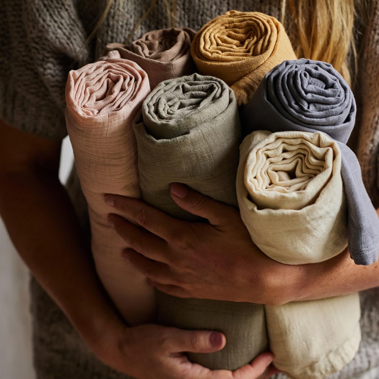 Huxie Swaddle - 100 Organic Cotton Muslin Blanket