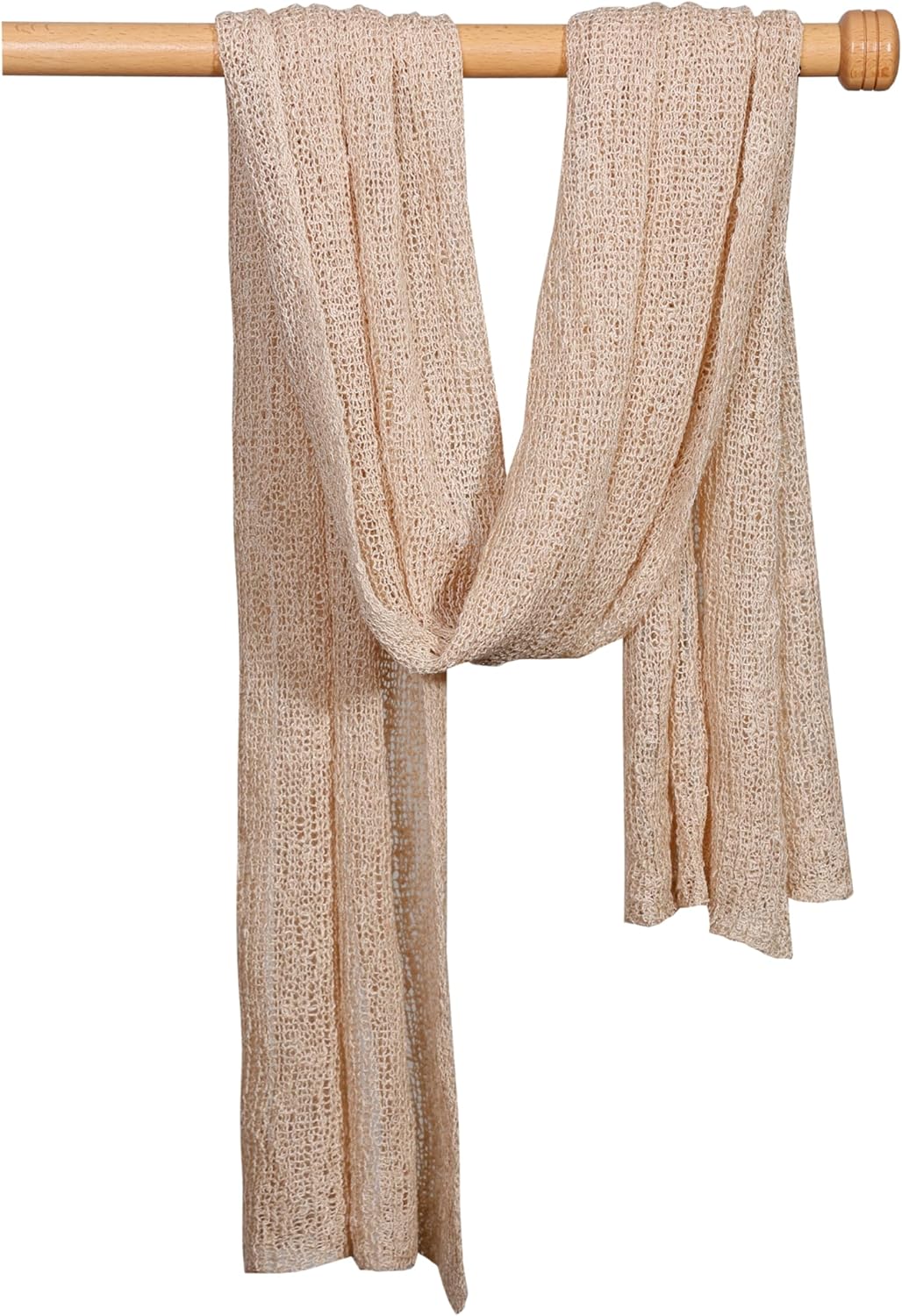 Matissa Newborn Baby Swaddling Blanket Beige