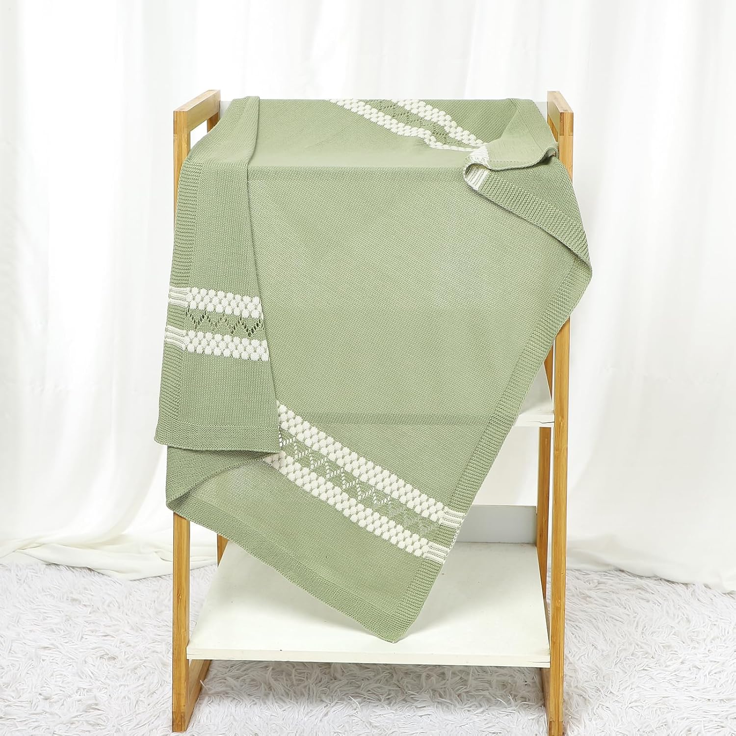 Mimixiong Soft Cotton Swaddling Blanket