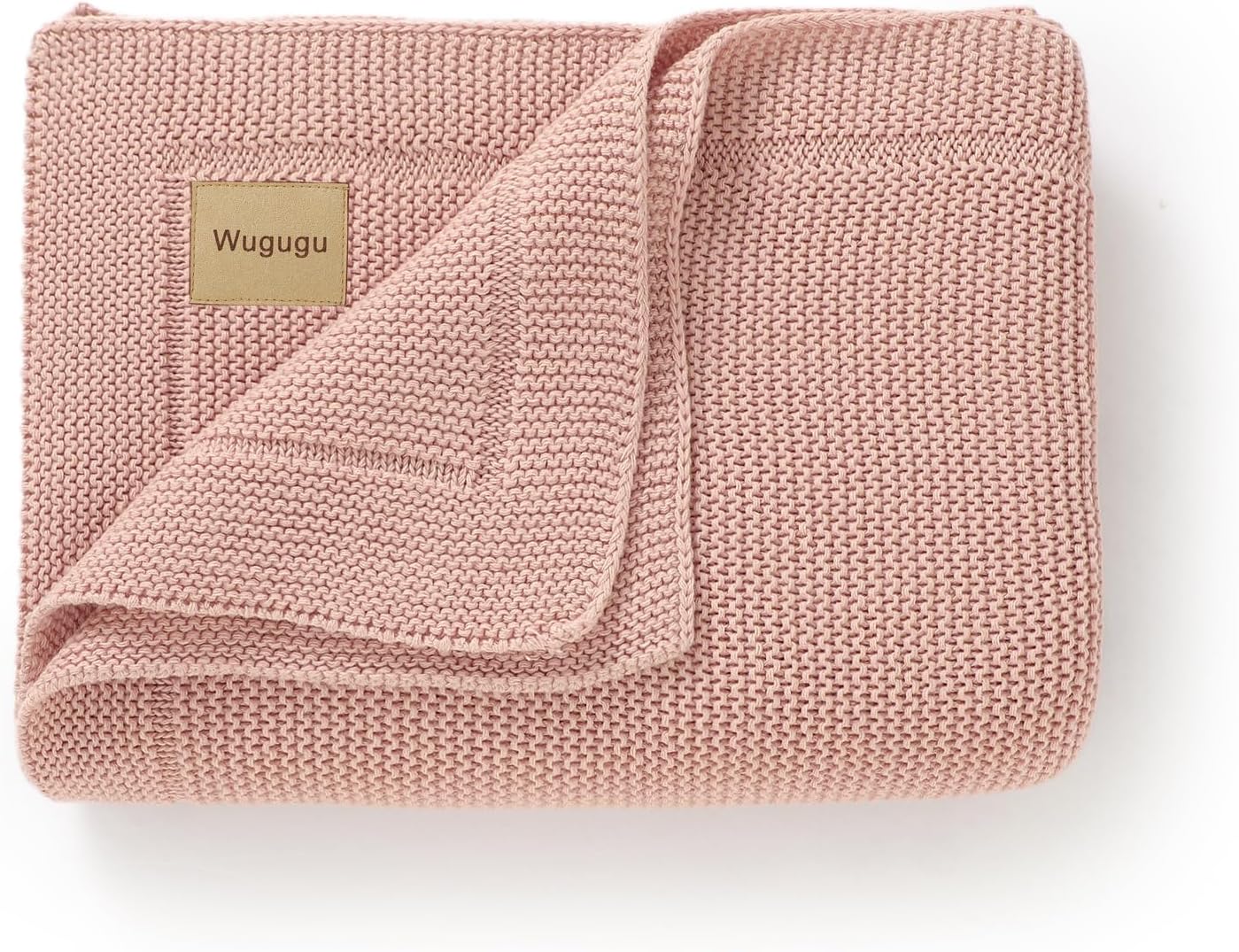 Wugugu Baby Blanket 30x40 Inch Soft Knit for Boys Girls