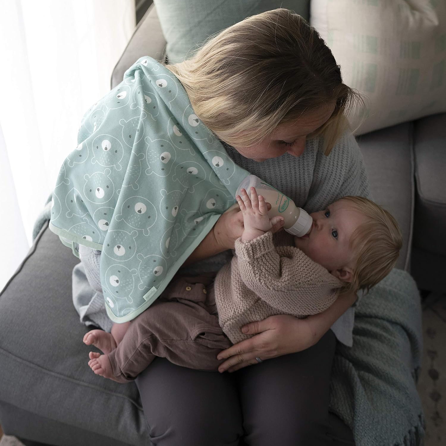 Ingenuity Naps Nights 2-Pack Swaddling Blanket Set - Kodi 1
