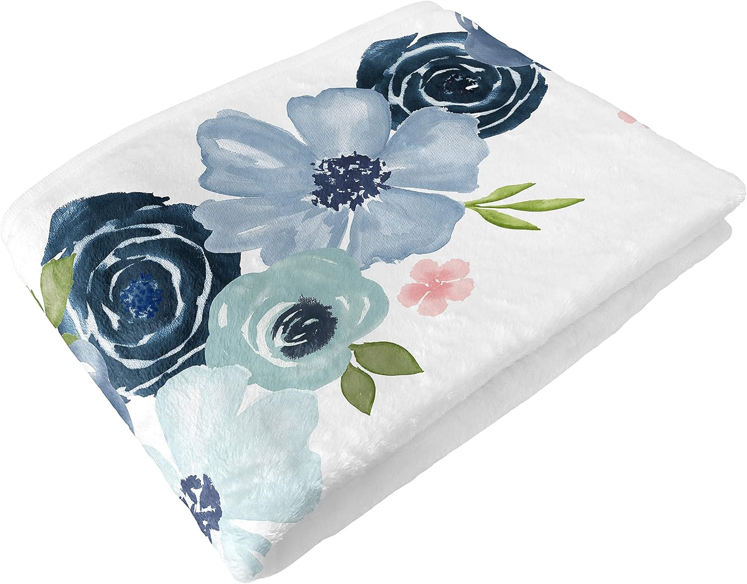 Sweet Jojo Designs Floral Growth Mat Blanket with Frames