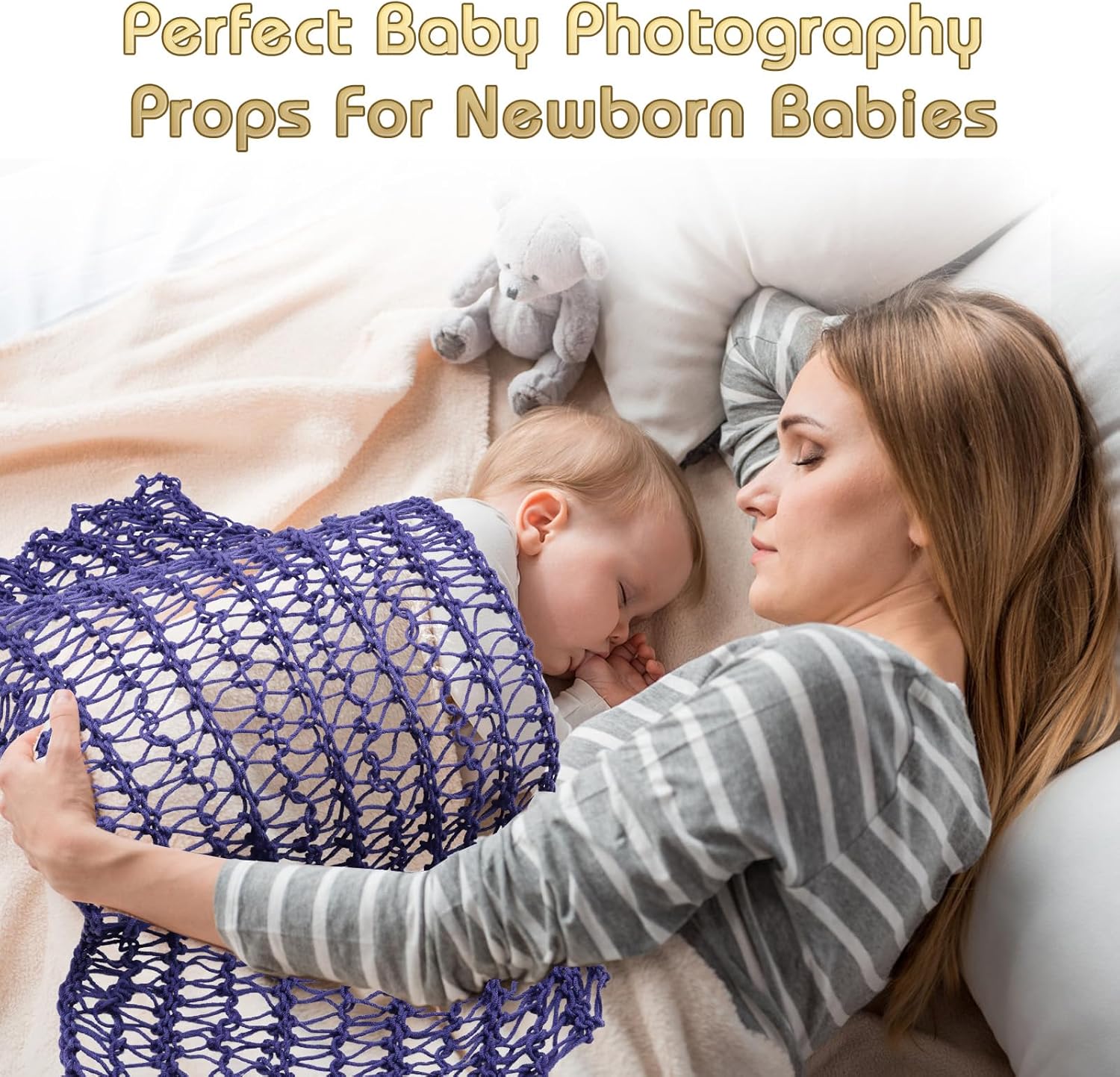 SPOKKI 3PCS Newborn Baby Prop Set for Twins