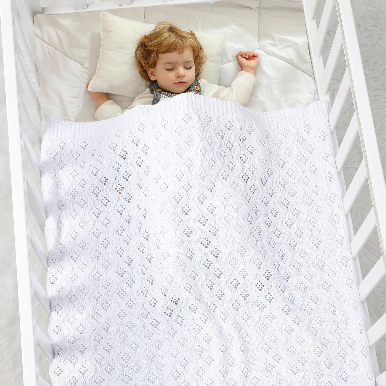 Mimixiong Soft Baby Swaddle Blanket 40x30 Inches