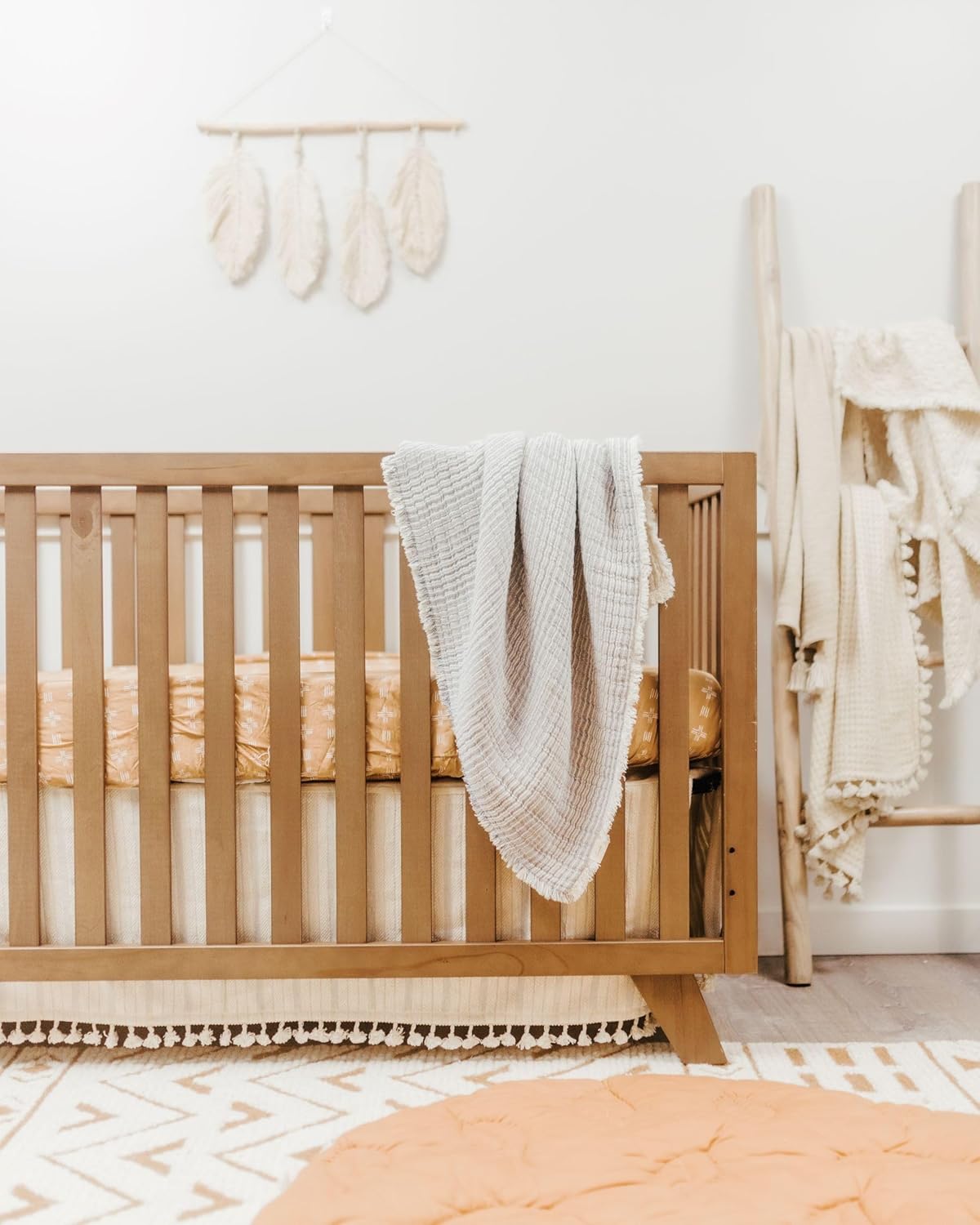 Crane Baby Shoreline Stripe Blanket - 36 x 36