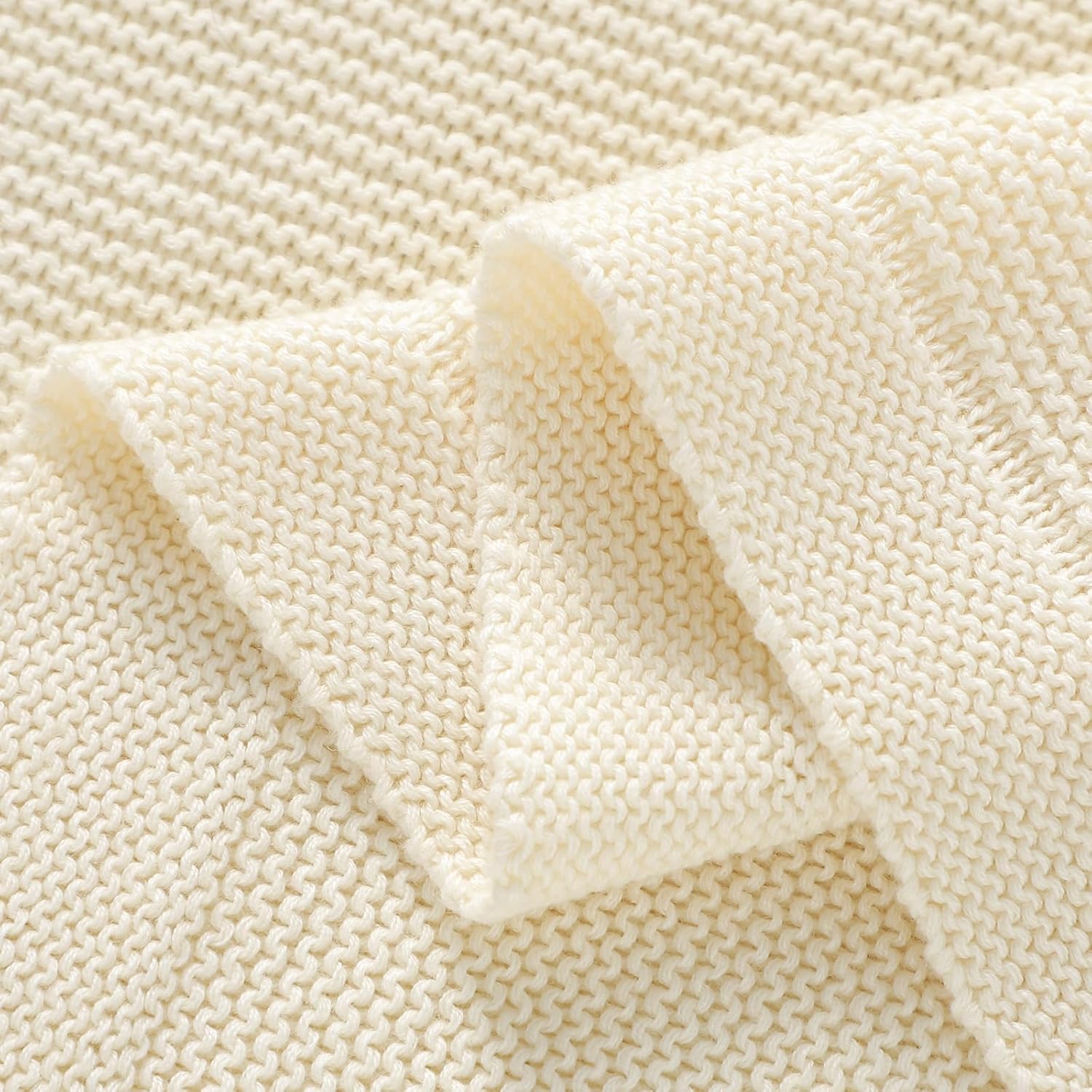 Wugugu 30x40 Inch Baby Blanket Soft Knit