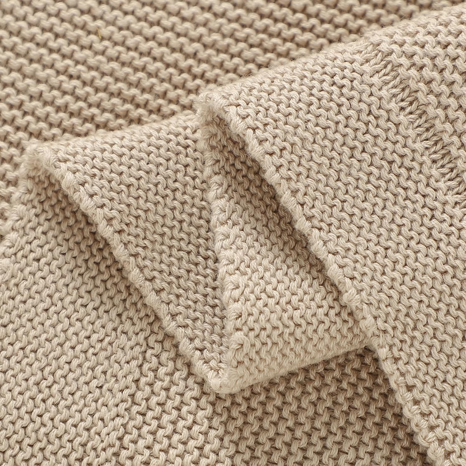 Wugugu Baby Blanket 30x40 Inch Soft Cotton Knit
