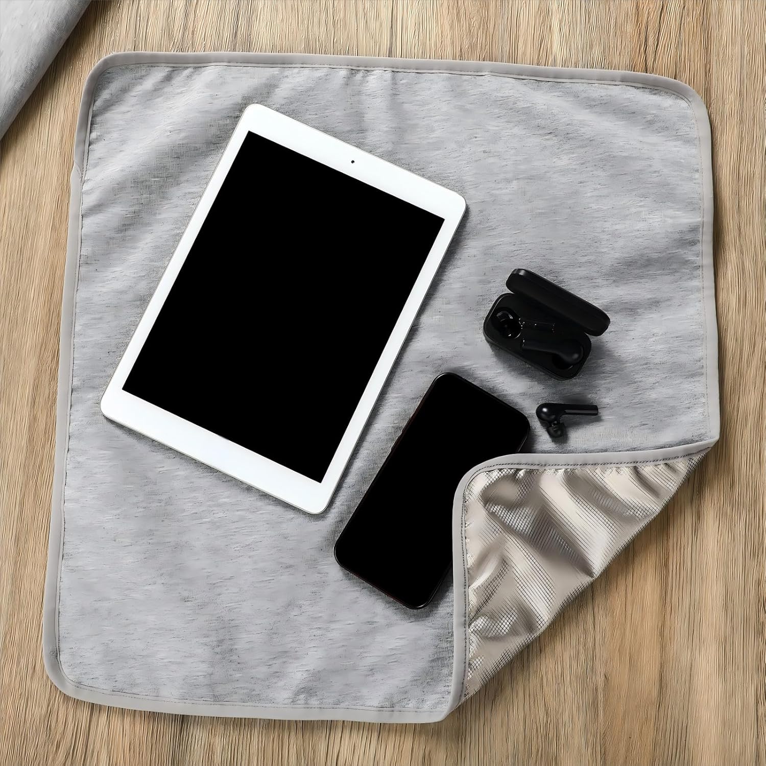 Saysurey Faraday Blanket for Phones Laptops 18x18 Inch Signal Blocker