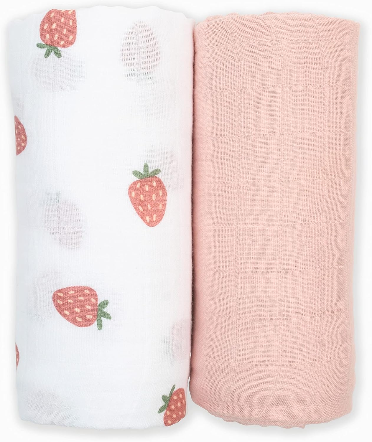Lulujo Baby Swaddle Blankets 2-Count Set