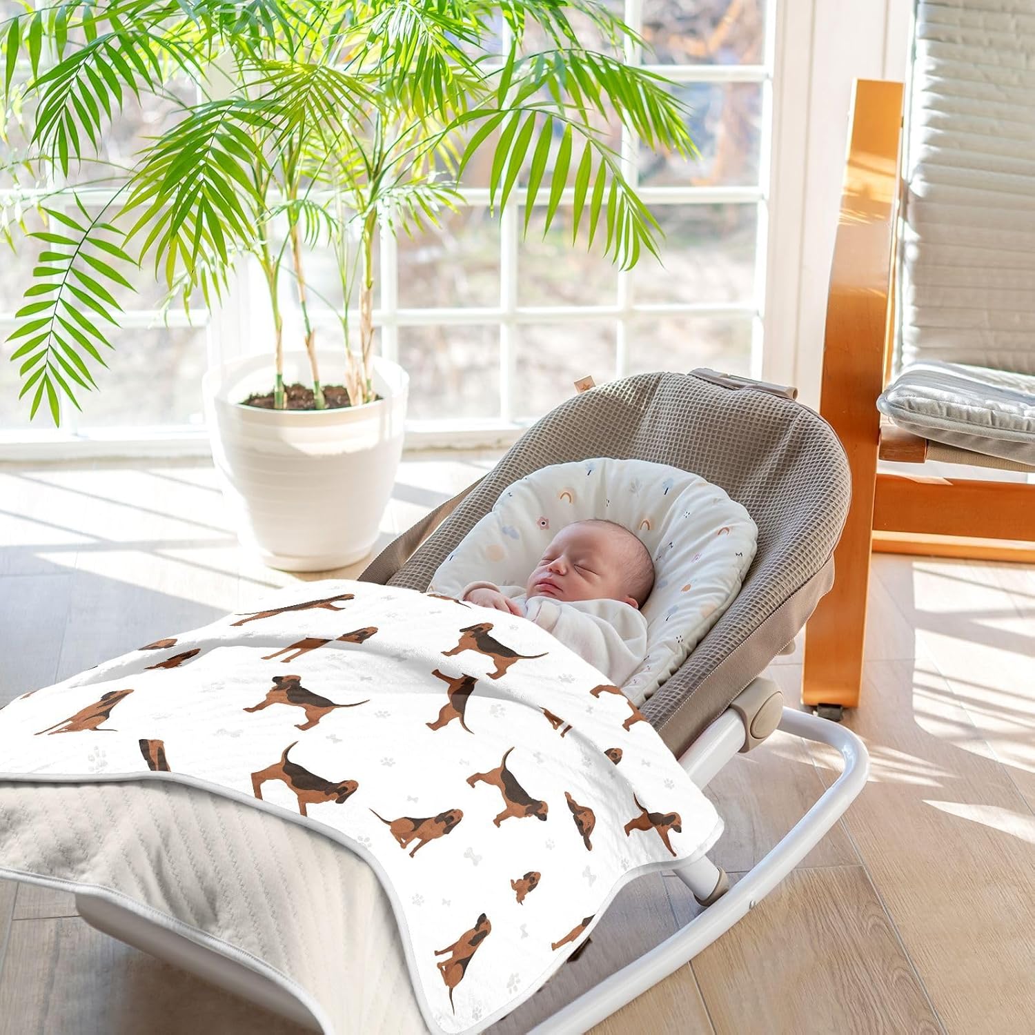 KICPOAY Swaddle Blanket for Dogs 30x40 Inch