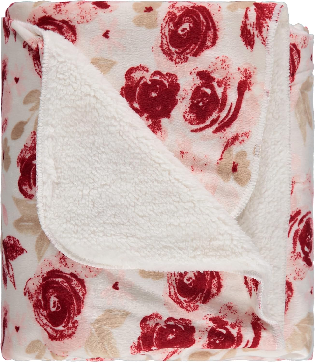 Baby Gear Soft Flower Print Blanket for Girl