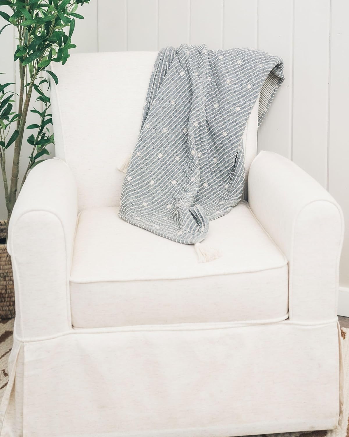 Crane Baby Starlight Luxe Blanket 36 x 36 Inches 100 Cotton