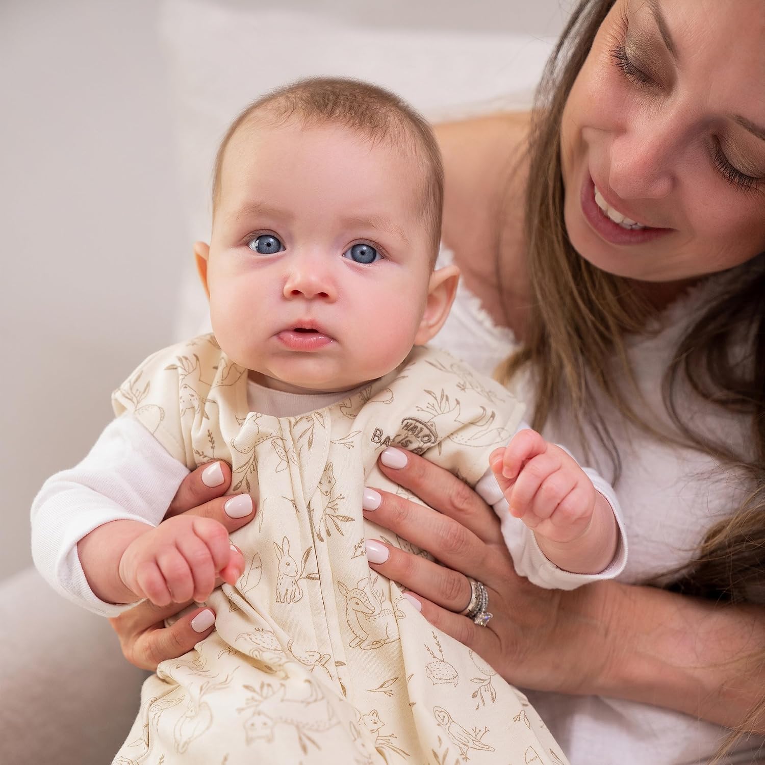 HALO SleepSack 100 Cotton Swaddle Blanket for 6-12 Months