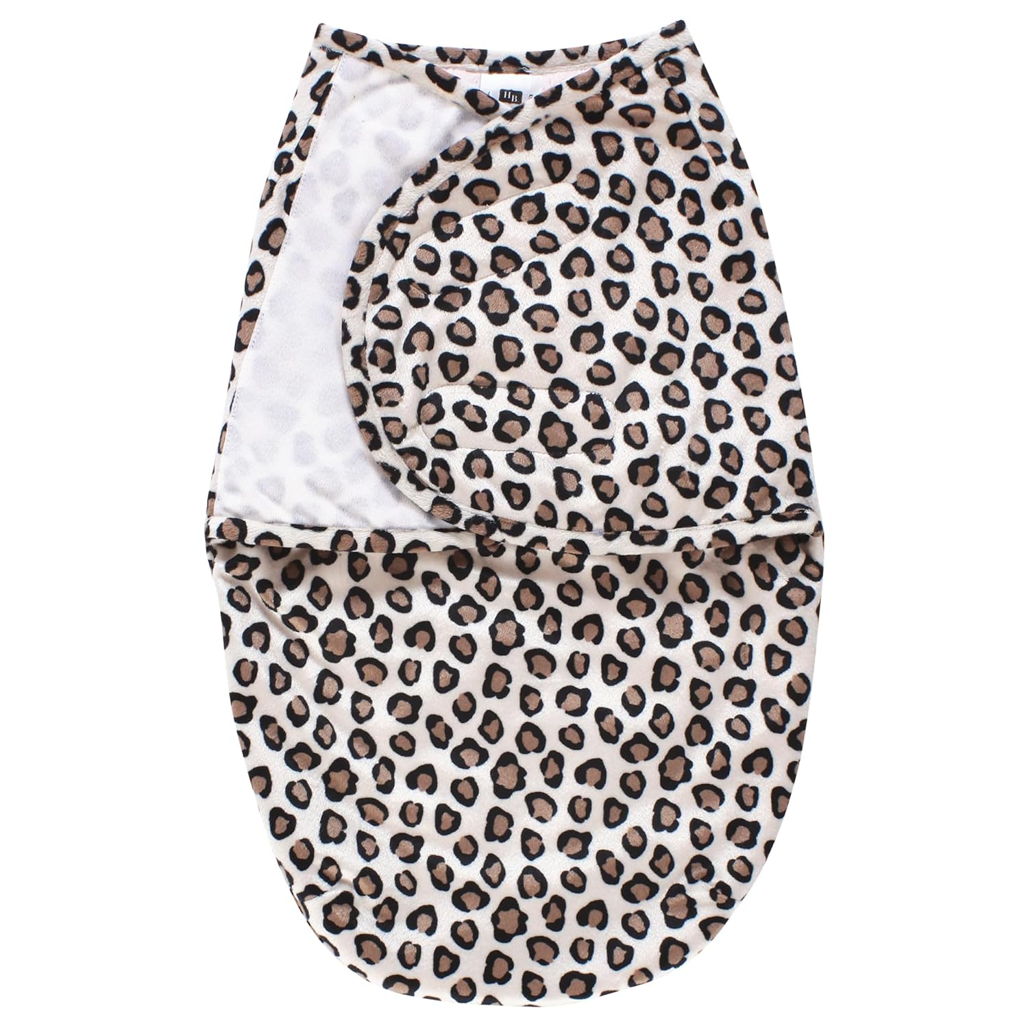 Hudson Baby Unisex Swaddle Wrap LeopardPink 0-3 Months