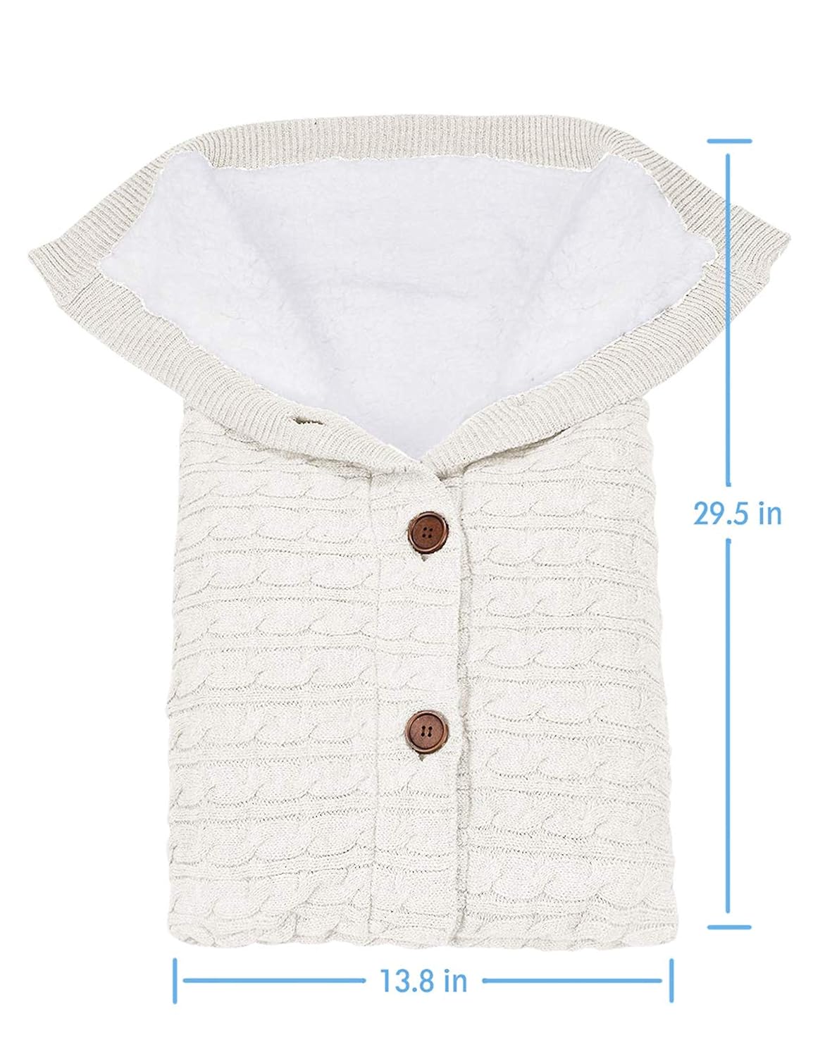 XMWEALTHY Unisex Swaddle Blanket Fleece
