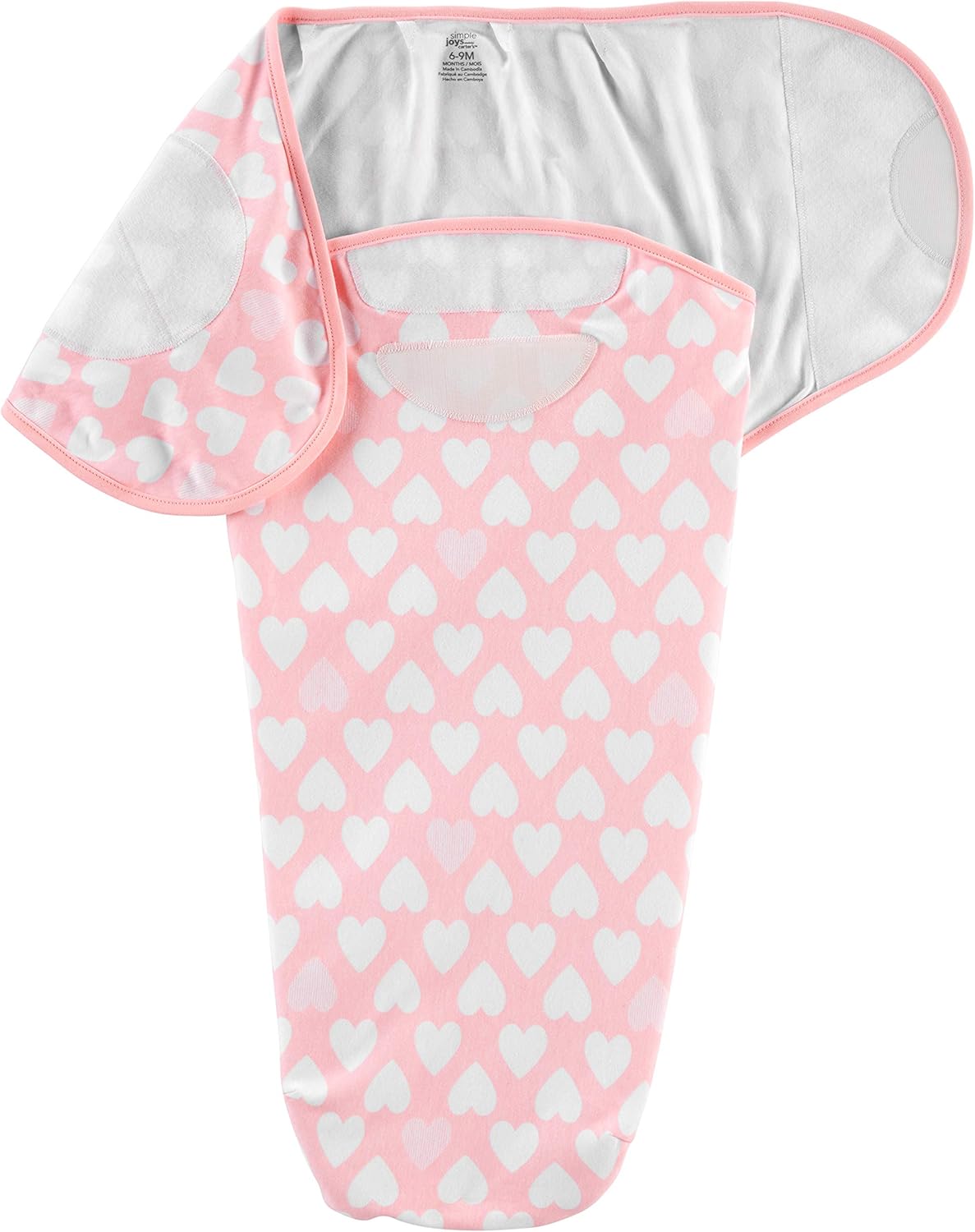 Simple Joys by Carters Baby Girls 2-Pack Swaddle Blankets