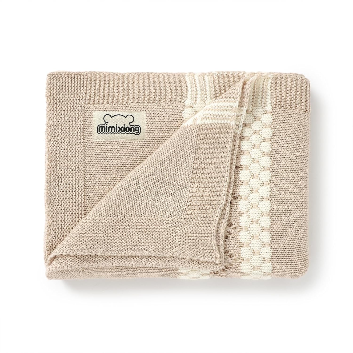 Mimixiong 100 Cotton Baby Blanket 40x30 Inch 1