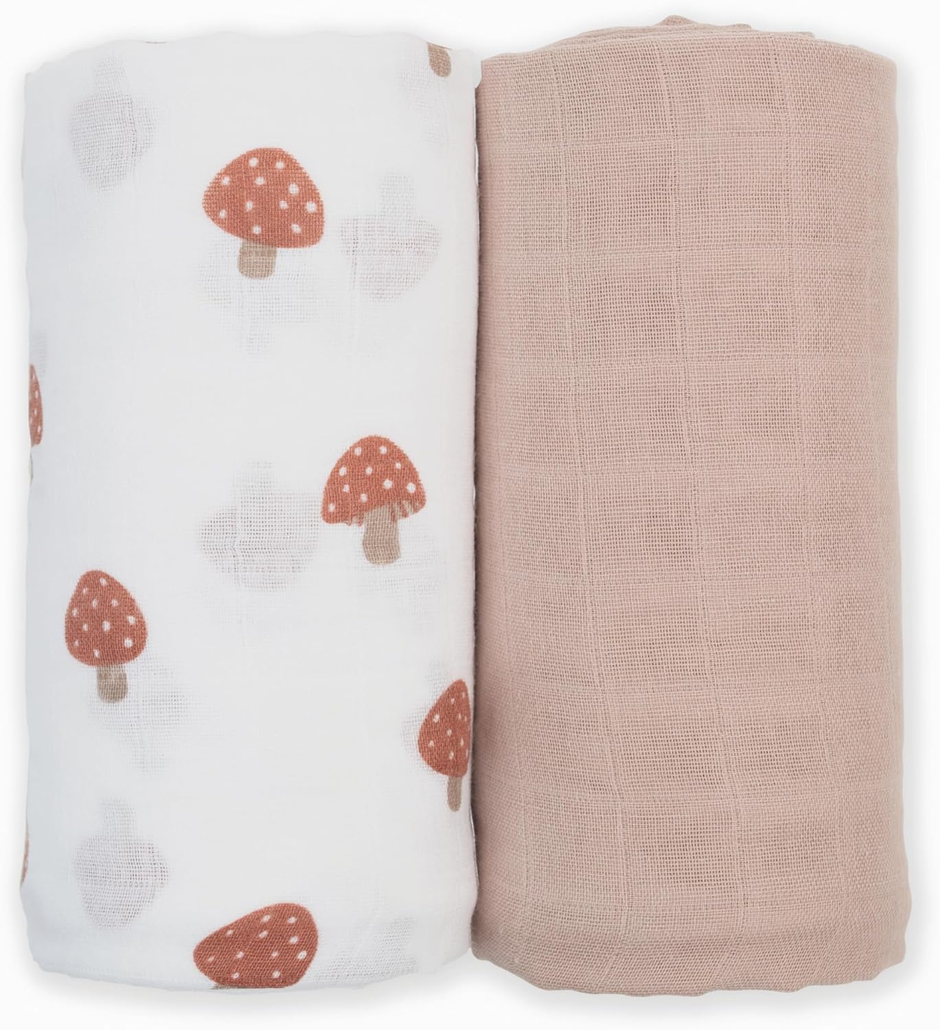 Lulujo Baby Swaddle Blankets 2-Count Set 1