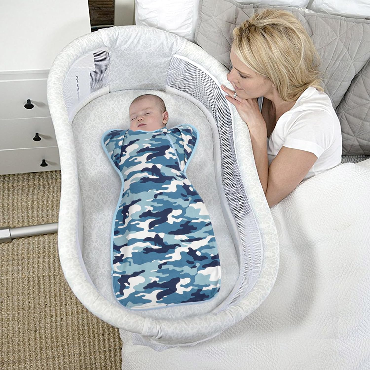 Knirose Swaddle Blanket with Arms Up Design 2-Pack