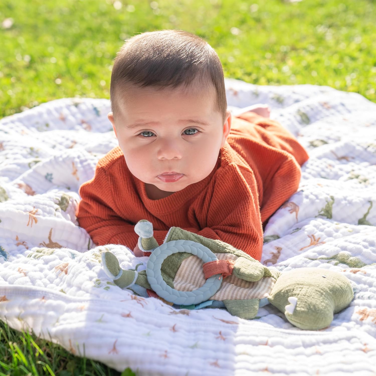 Aden Anais Dino Jungle Muslin Blanket for Baby
